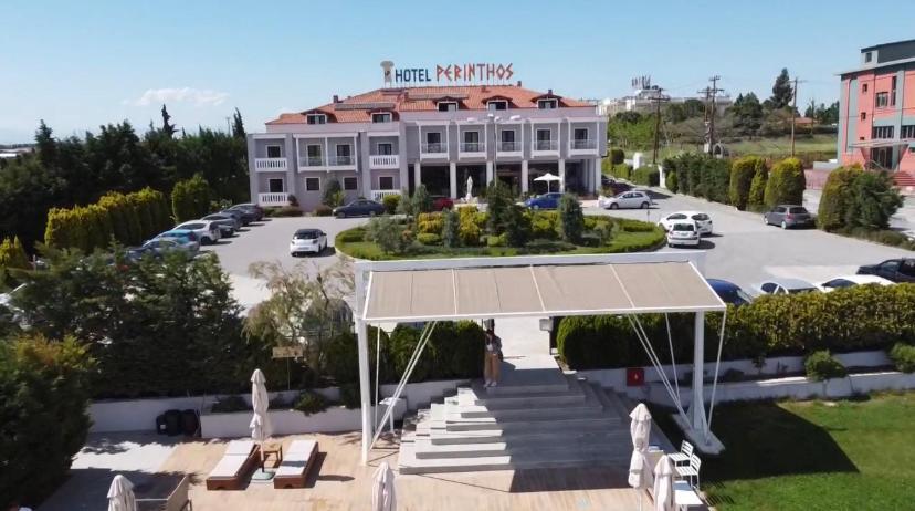 Perinthos Hotel Anchialos Eksteriør bilde